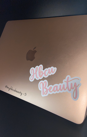 Signature Laptop Sticker